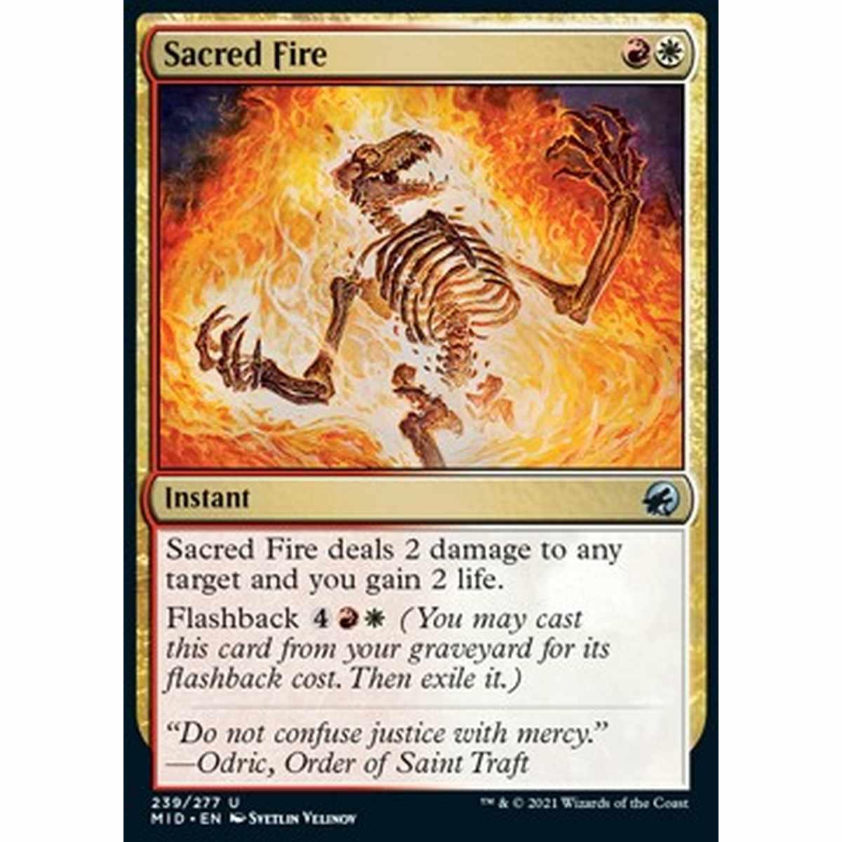 Sacred Fire - Fuoco Sacro - [MID] [NM]
