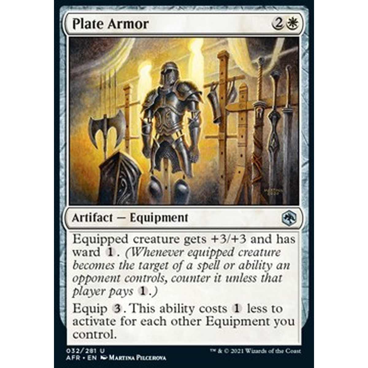 Plate Armor - Corazza di Piastre - [AFR] [NM]
