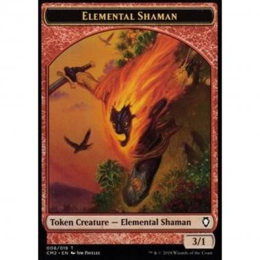 Elemental Shaman Token (Red 3/1) - Elemental Shaman Token (Red 3/1) - [CM2] [NM]