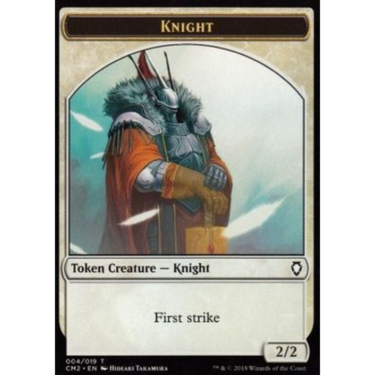 Knight Token (White 2/2 First Strike) - Knight Token (White 2/2 First Strike) - [CM2] [NM]