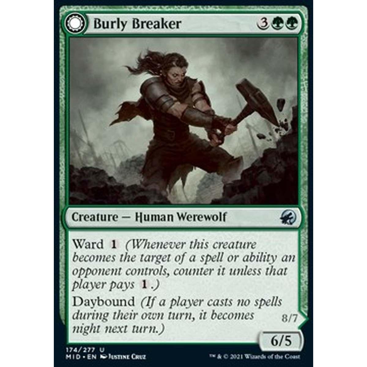 Burly Breaker // Dire-Strain Demolisher - Distruttrice Robusta // Demolitrice della Stirpe Funesta - [MID] [NM]