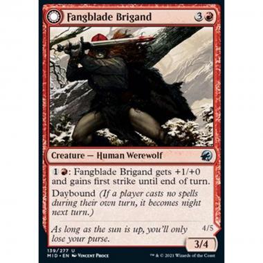 Fangblade Brigand // Fangblade Eviscerator - Brigante Zannalama // Sbudellatrice Zannalama - [MID] [NM]
