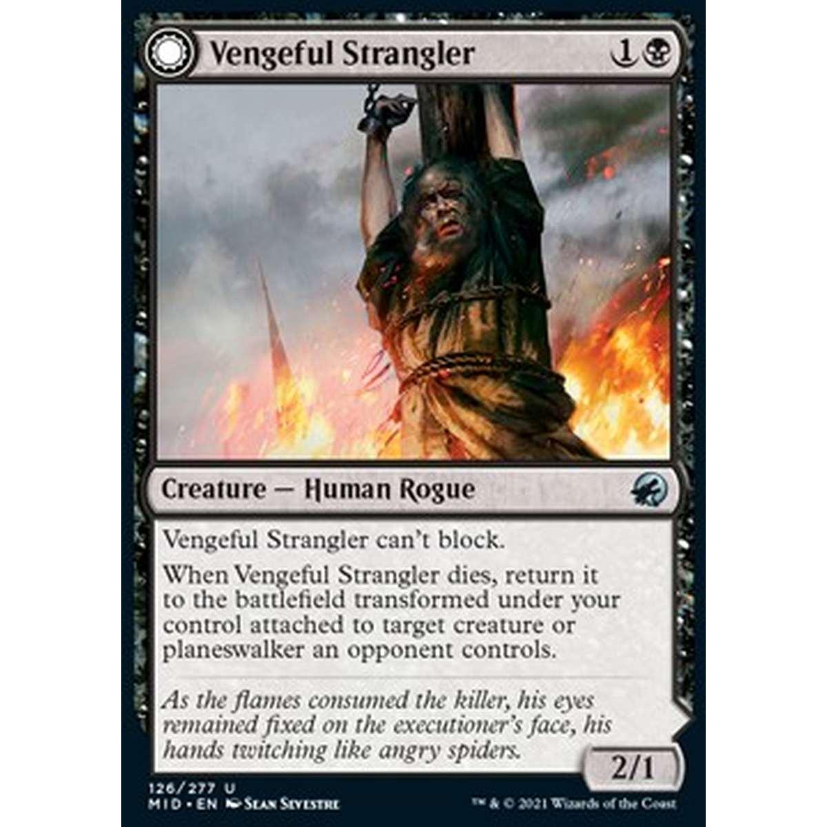Vengeful Strangler // Strangling Grasp - Strangolatore Vendicativo // Stretta Strangolante - [MID] [NM]