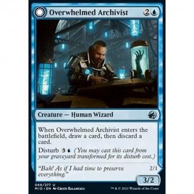 Overwhelmed Archivist // Archive Haunt - Archivista Oberato // Infestazione dell'Archivio - [MID] [NM]