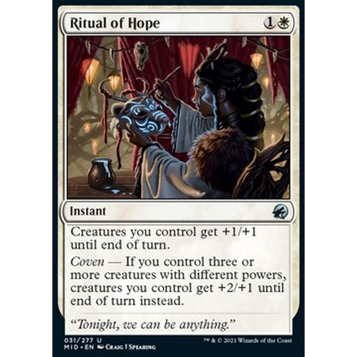 Ritual of Hope - Rituale di Speranza - [MID] [NM]