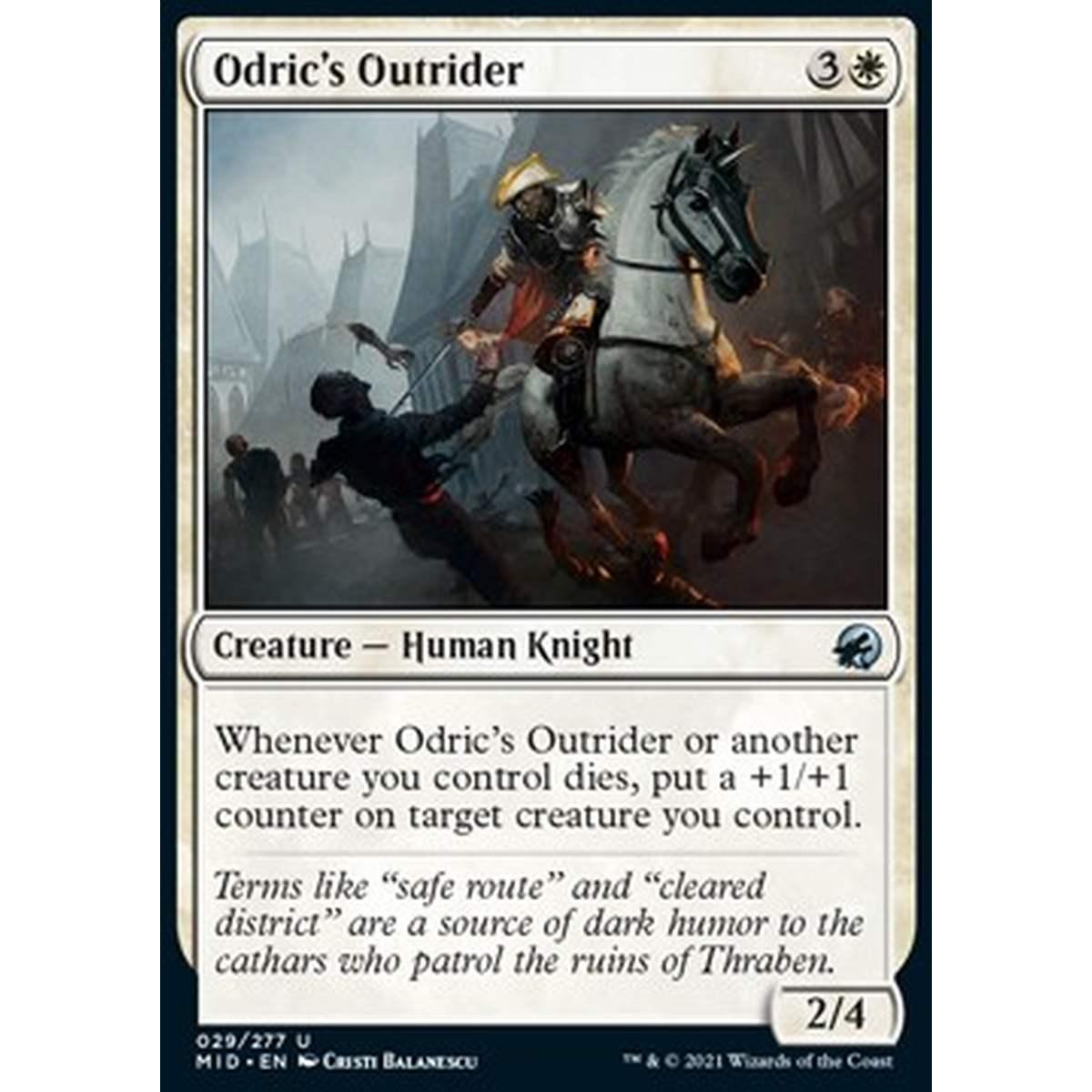 Odric's Outrider - Apripista di Odric - [MID] [NM]