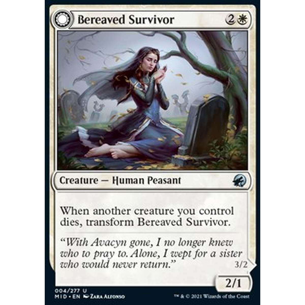 Bereaved Survivor // Dauntless Avenger - Superstite in Lutto // Vendicatrice Intrepida - [MID] [NM]