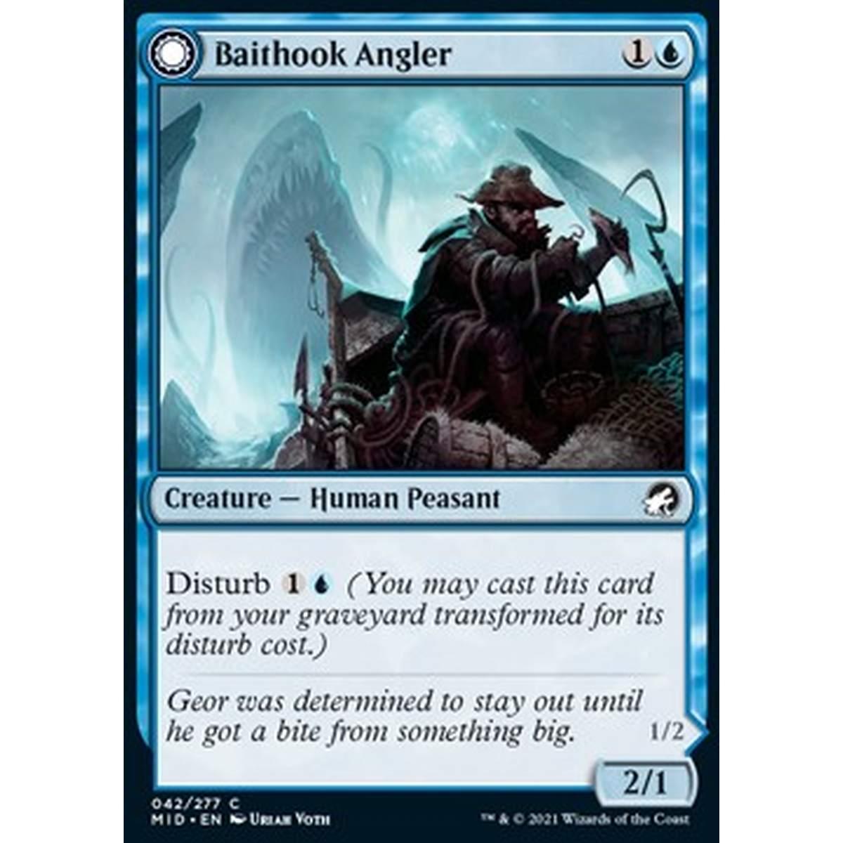 Baithook Angler // Hook-Haunt Drifter - Pescatore dell'Esca // Vagabondo degli Ami Infestati - [MID] [NM]