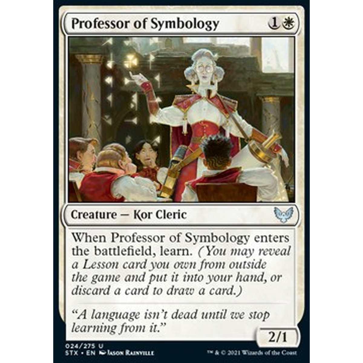 Professor of Symbology - Professoressa di Simbologia - [STX] [NM]