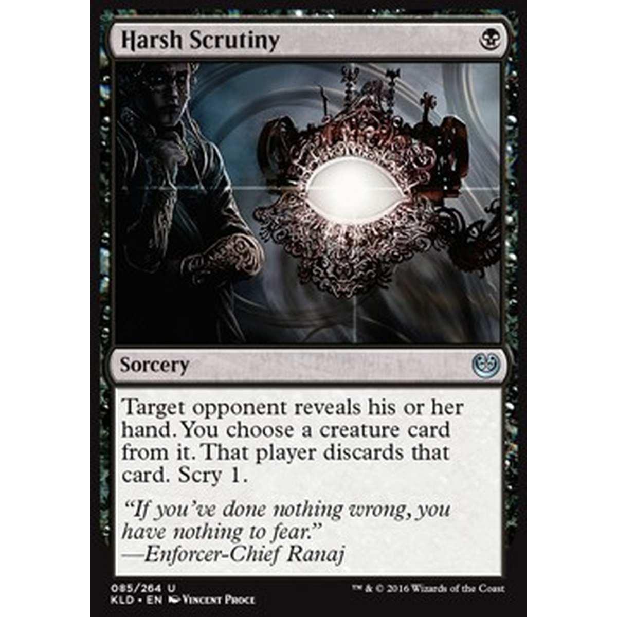 Harsh Scrutiny - Scrutinio Severo - [KLD] [NM]