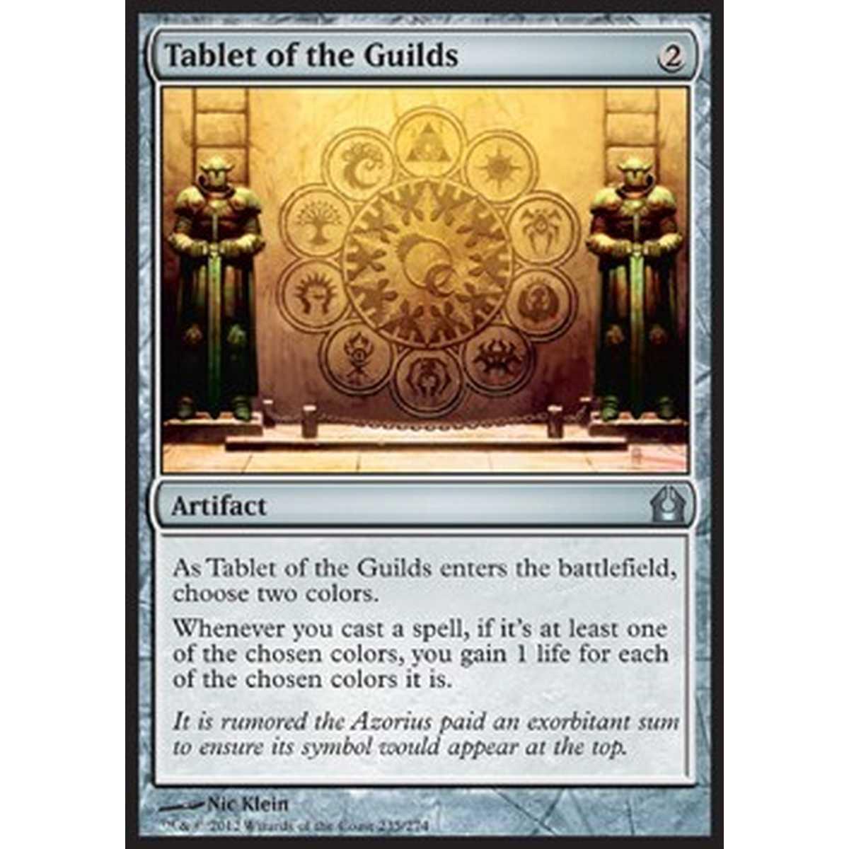 Tablet of the Guilds - Tavola delle Gilde - [RTR] [NM]
