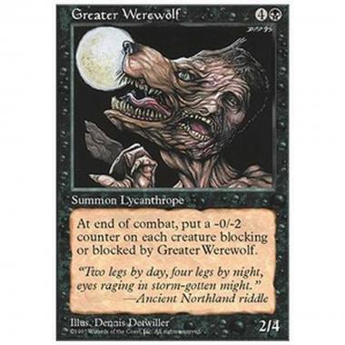 Greater Werewolf - Lupo Mannaro Maggiore - [5ED] [GD]
