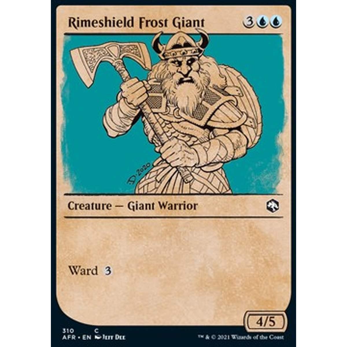 Rimeshield Frost Giant - Gigante del Gelo Brinoscudo - [XAFR] [NM]