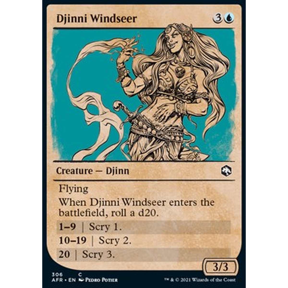 Djinni Windseer - Djinni Veggente del Vento - [XAFR] [NM]