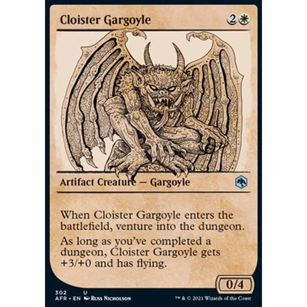 Cloister Gargoyle - Gargoyle del Chiostro - [XAFR] [NM]