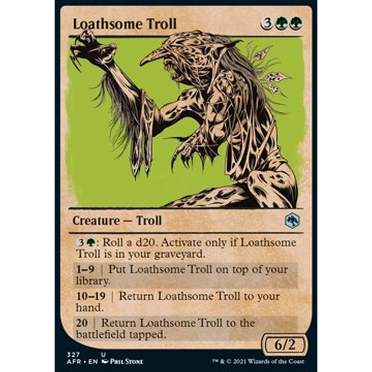 Loathsome Troll - Troll Raccapricciante - [XAFR] [NM]