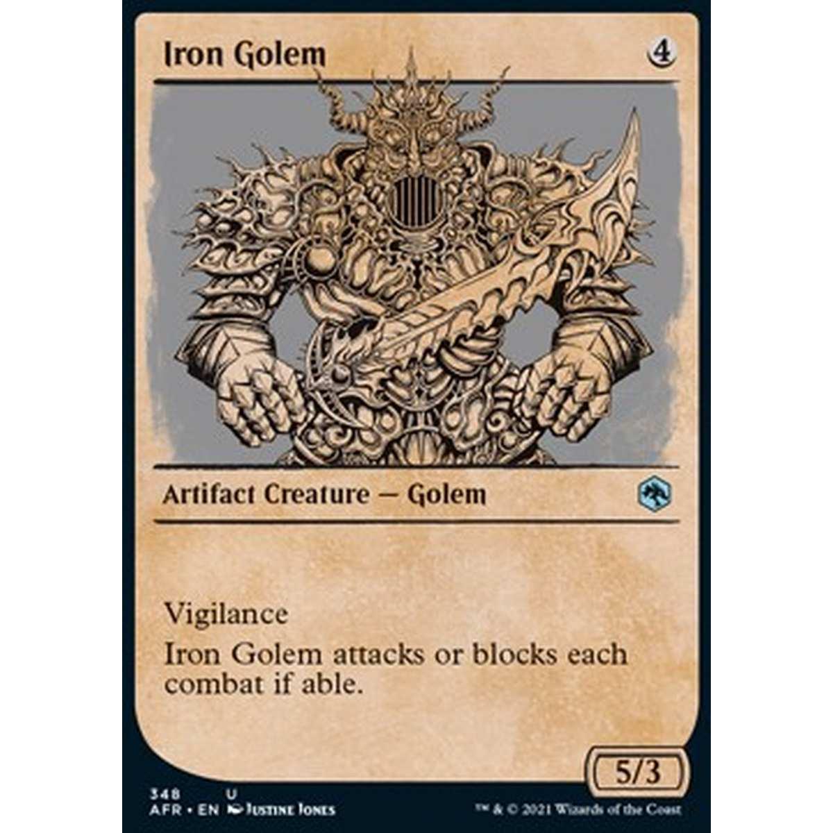 Iron Golem - Golem di Ferro - [XAFR] [NM]