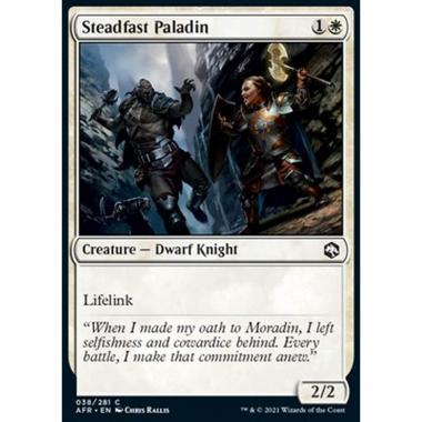 Steadfast Paladin - Paladina Risoluta - [AFR] [NM] [Foil]