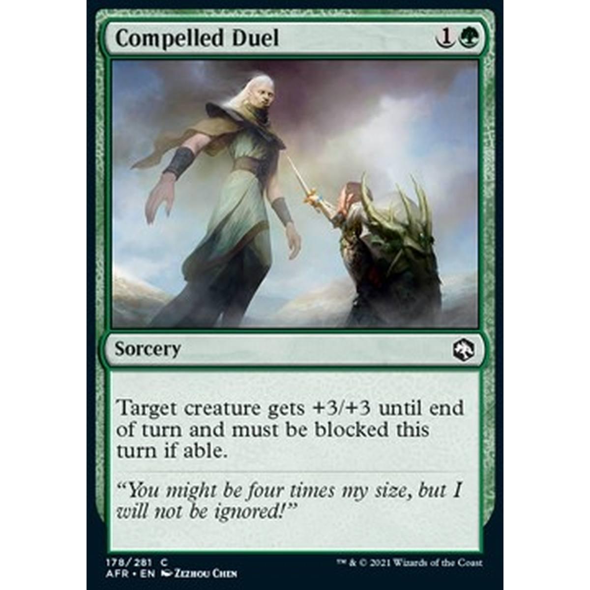 Compelled Duel - Duello Obbligato - [AFR] [NM] [Foil]