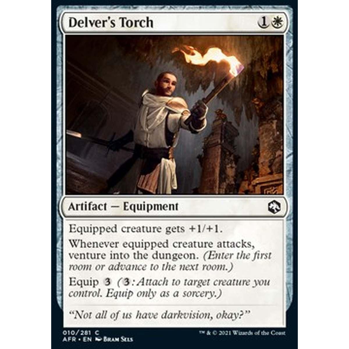 Delver's Torch - Torcia dello Scavatore - [AFR] [NM] [Foil]