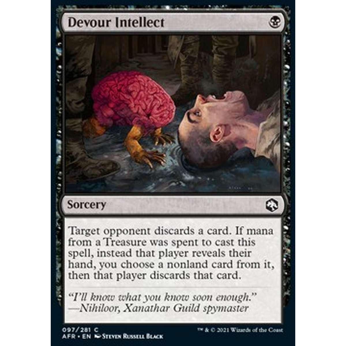 Devour Intellect - Divorare il Cervello - [AFR] [NM] [Foil]