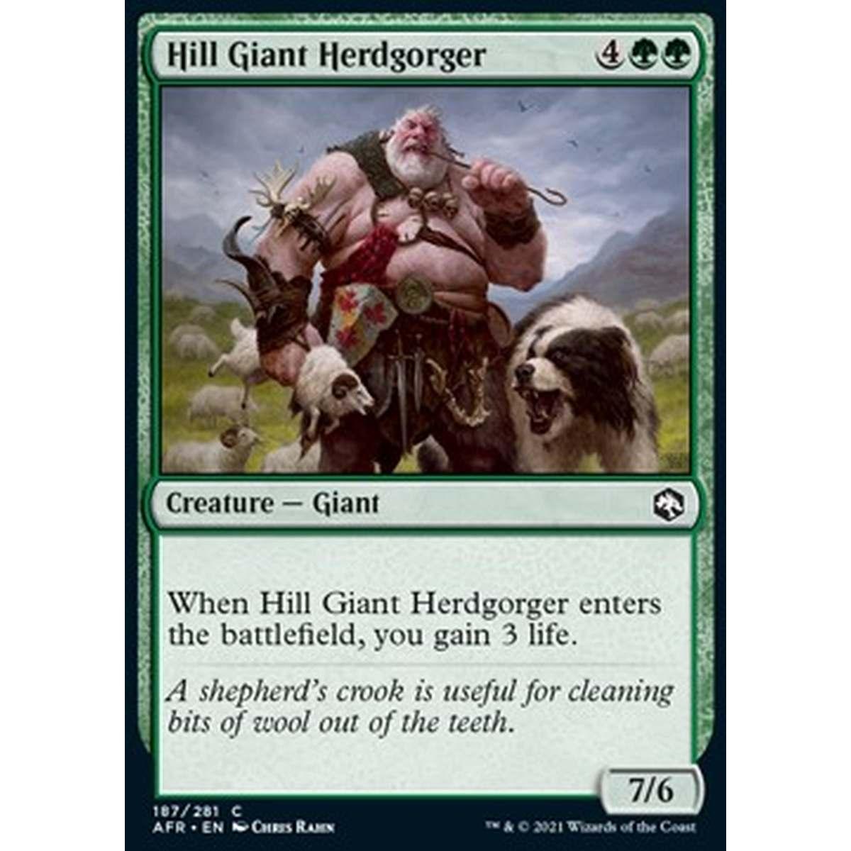 Hill Giant Herdgorger - Gigante delle Colline Divoragreggi - [AFR] [NM] [Foil]