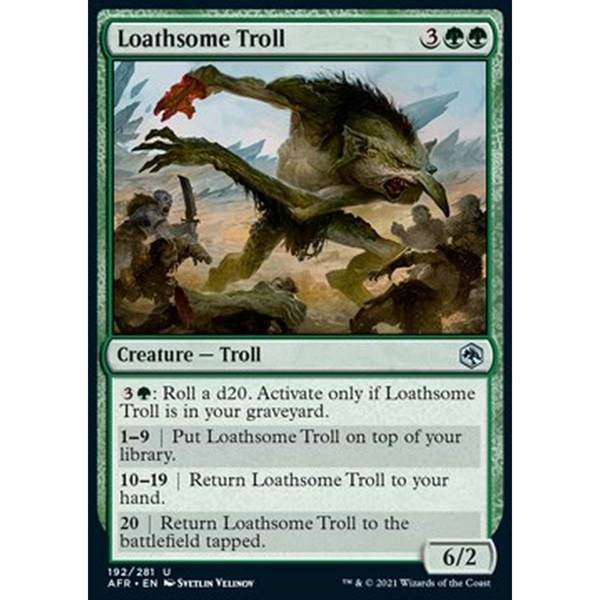 Loathsome Troll - Troll Raccapricciante - [AFR] [NM]
