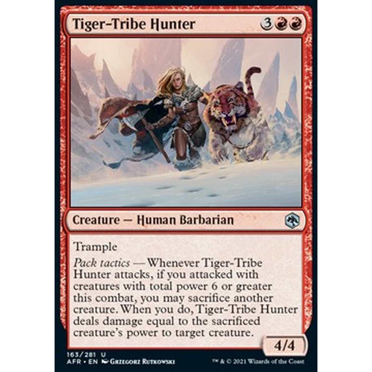 Tiger-Tribe Hunter - Cacciatrice della Trib della Tigre - [AFR] [NM]