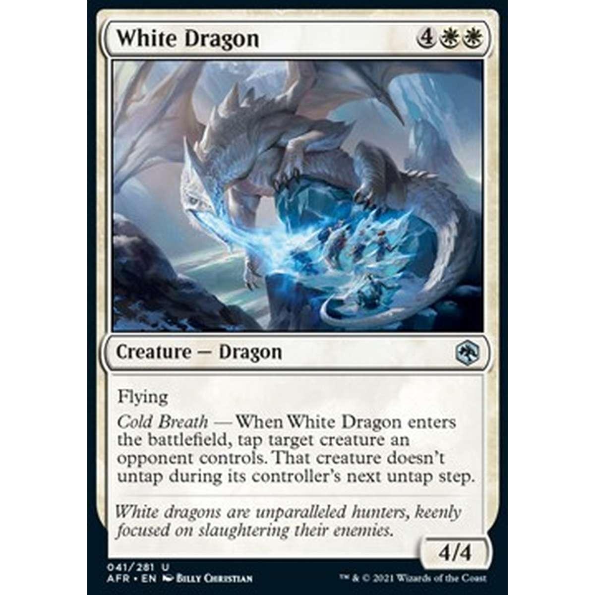 White Dragon - Drago Bianco - [AFR] [NM]