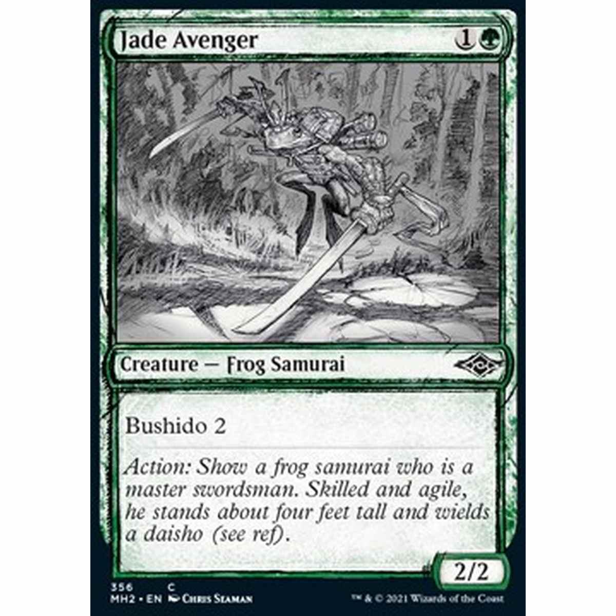 Jade Avenger - Jade Avenger - [XMH2] [NM]