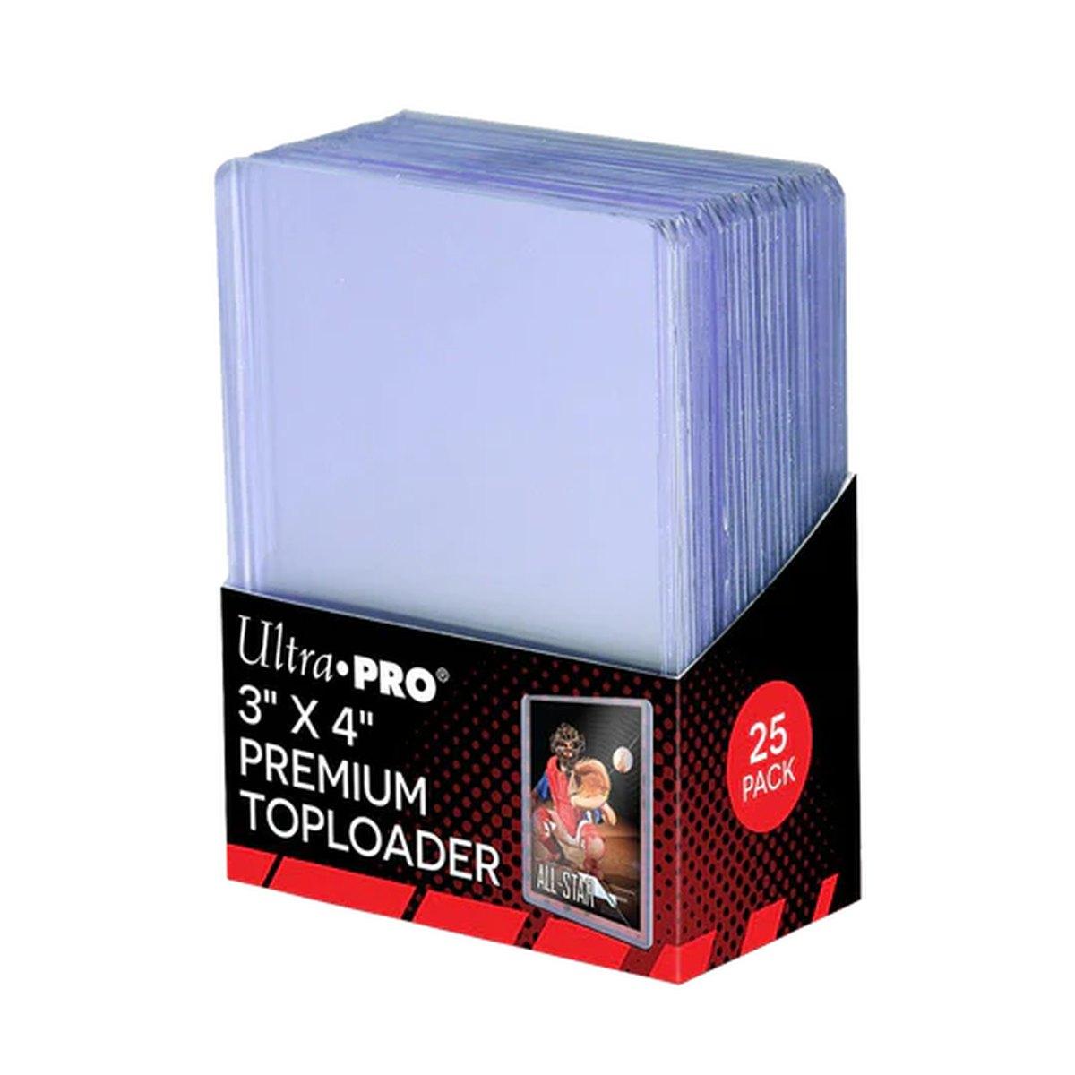 25 Toploader Ultra Pro 3x4 3" x 4" Premium