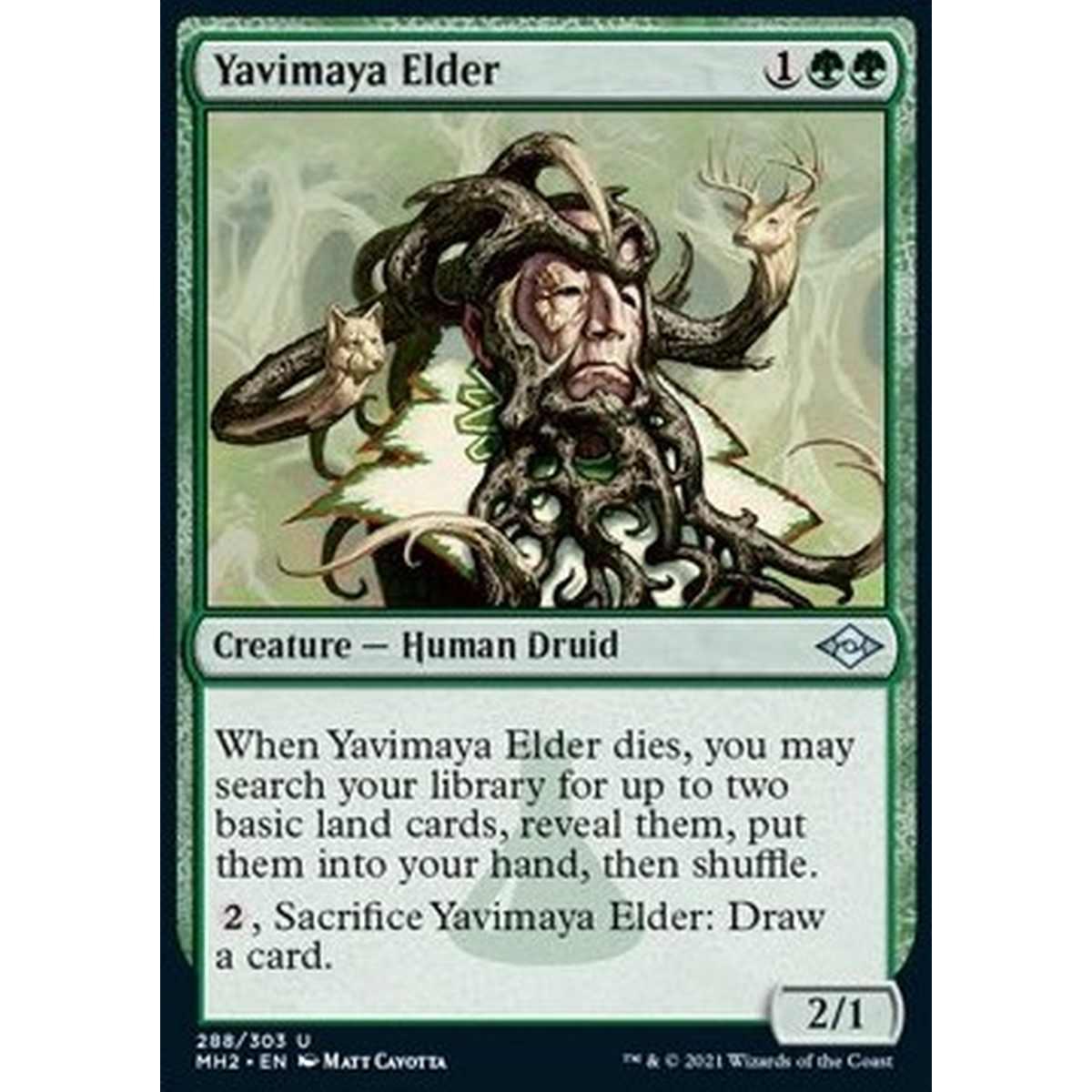 Yavimaya Elder (V.1) - Yavimaya Elder (V.1) - [MH2] [NM]