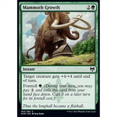 Mammoth Growth - Mammoth Growth - [KHM] [NM] [Foil]