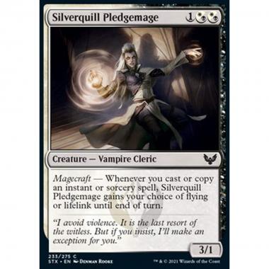 Silverquill Pledgemage - Silverquill Pledgemage - [STX] [NM] [Foil]