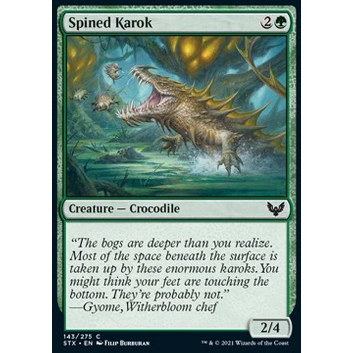 Spined Karok - Spined Karok - [STX] [NM] [Foil]