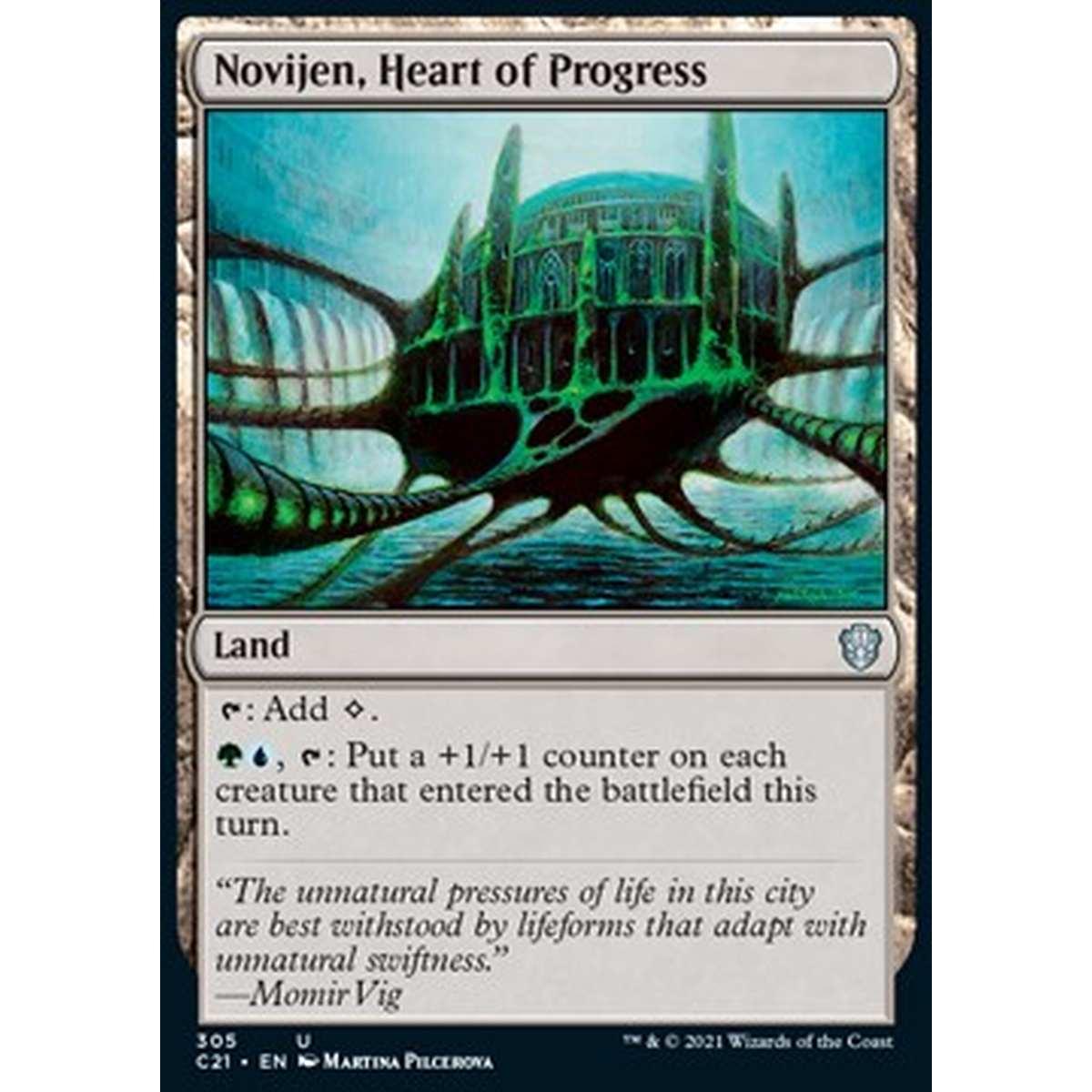 Novijen, Heart of Progress - Novijen, Heart of Progress - [C21] [NM]
