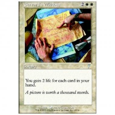 Gerrard's Wisdom - Gerrard's Wisdom - [7ED] [EX]