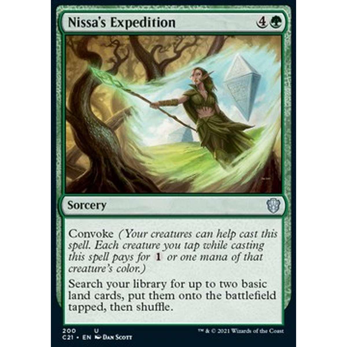 Nissa's Expedition - Nissa's Expedition - [C21] [NM]