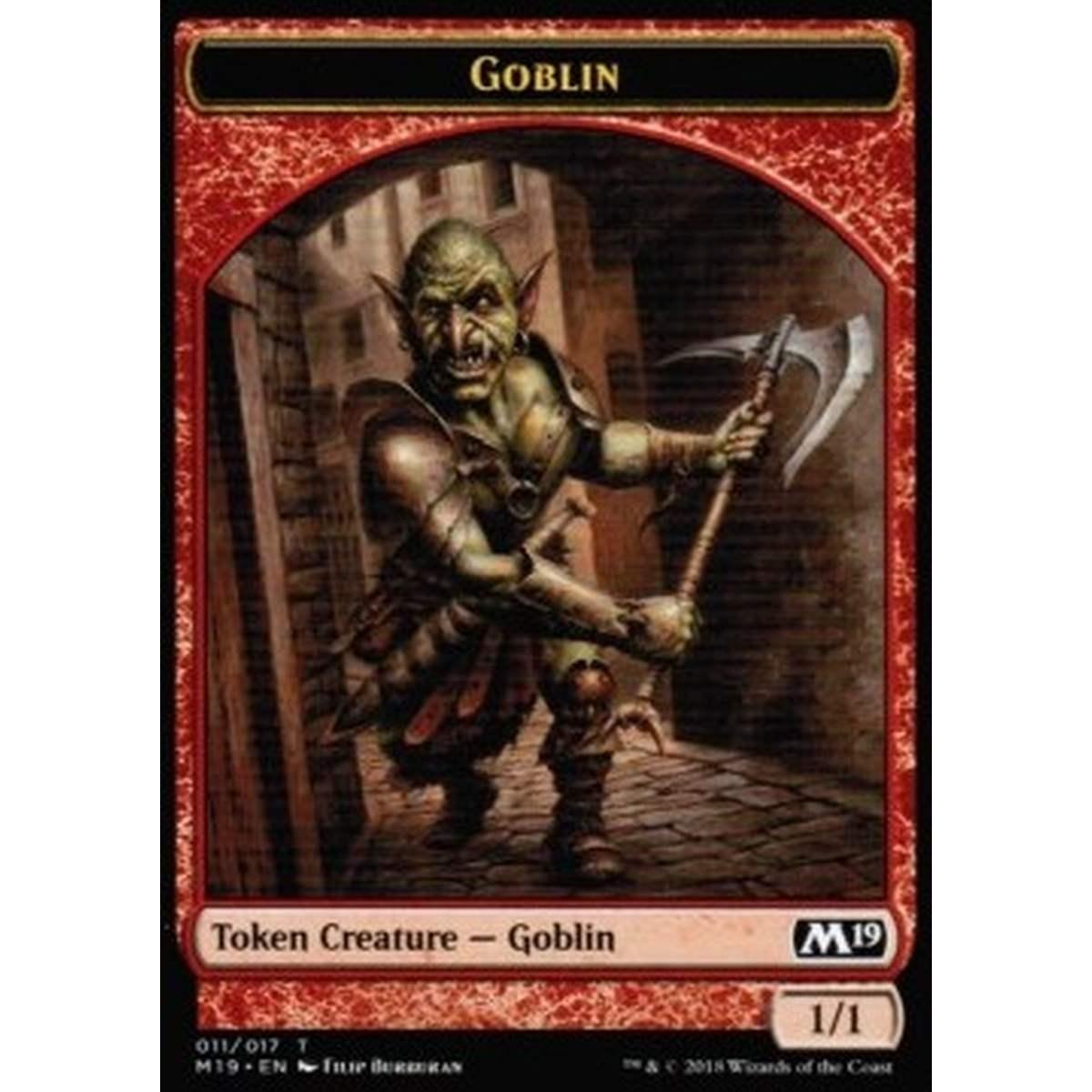 Goblin Token (Red 1/1) - Goblin Token (Red 1/1) - [M19] [NM]