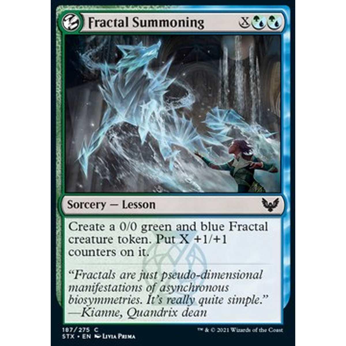 Fractal Summoning - Fractal Summoning - [STX] [NM] [Foil]