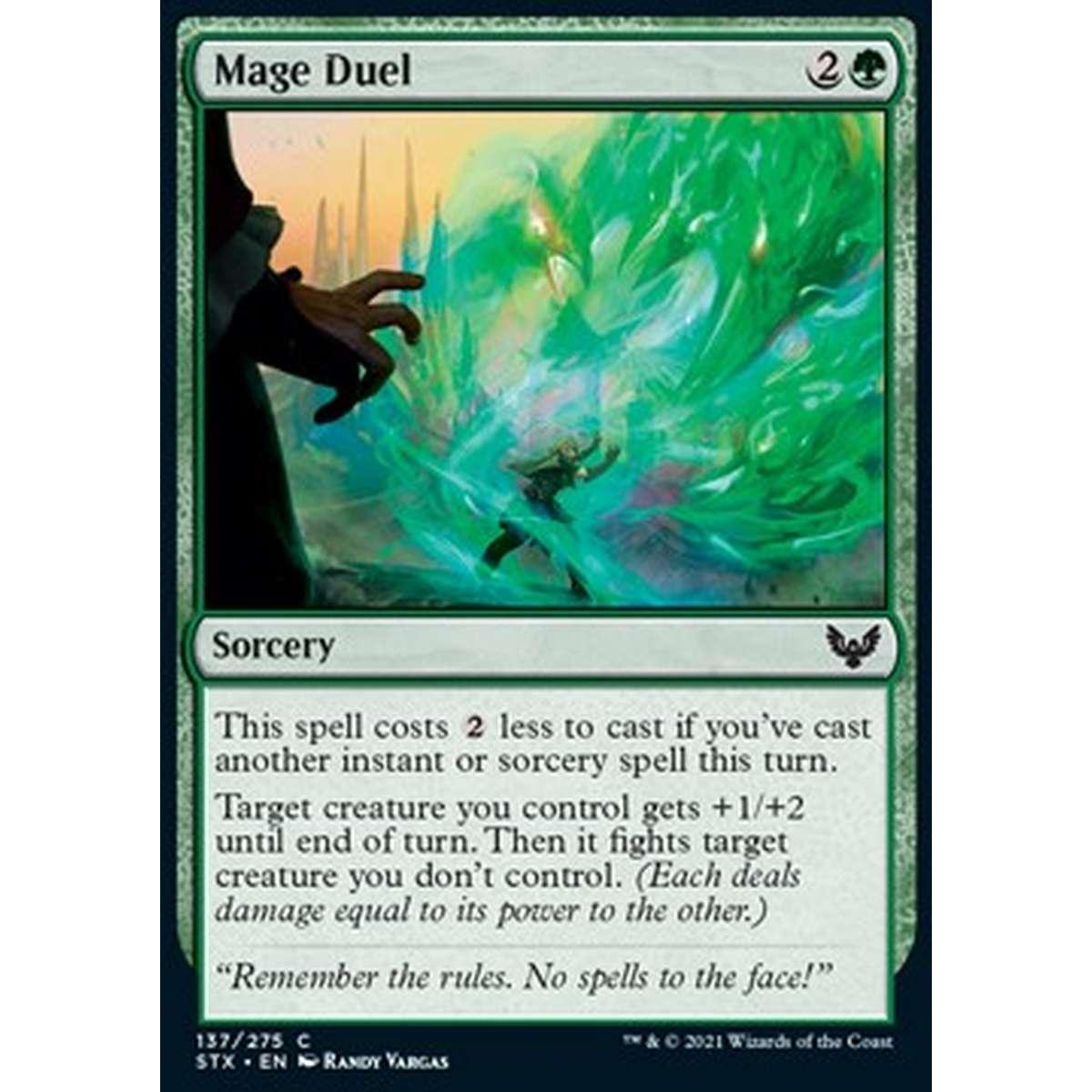 Mage Duel - Duello Magico - [STX] [NM] [Foil]