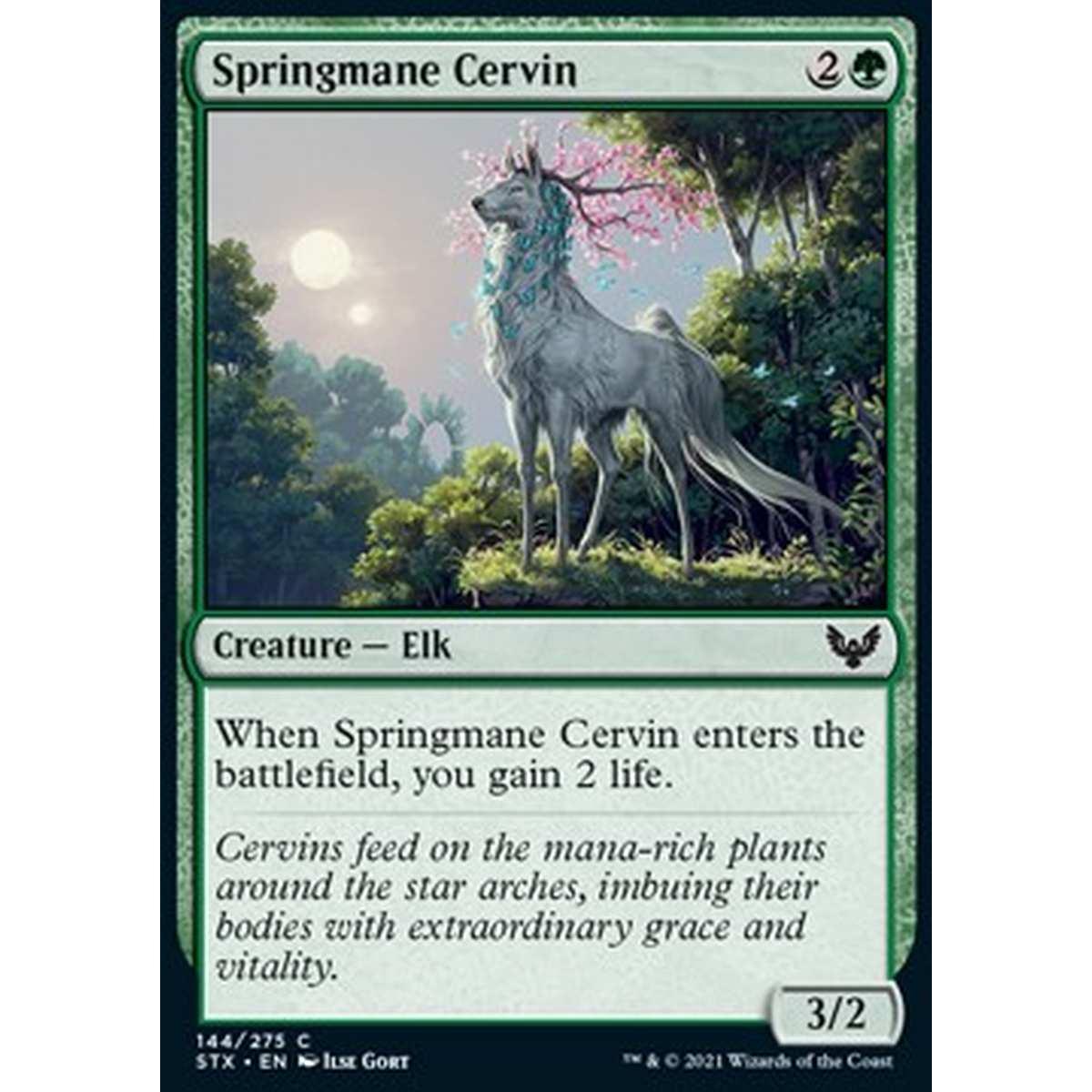 Springmane Cervin - Cervide Manto di Primavera - [STX] [NM] [Foil]