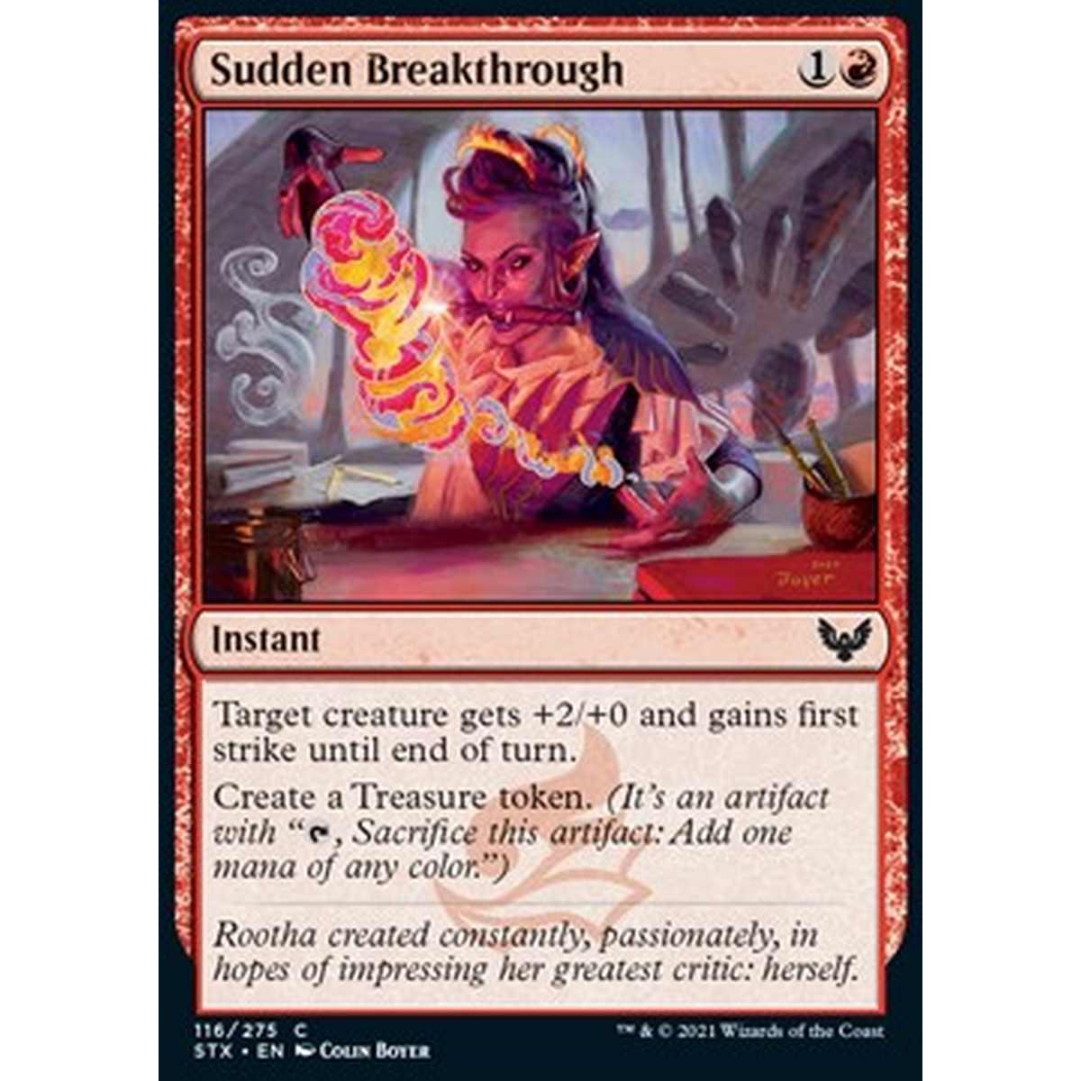 Sudden Breakthrough - Rivelazione Improvvisa - [STX] [NM] [Foil]