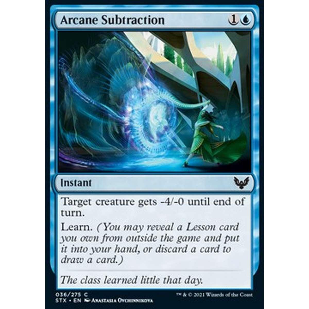 Arcane Subtraction - Sottrazione Arcana - [STX] [NM] [Foil]