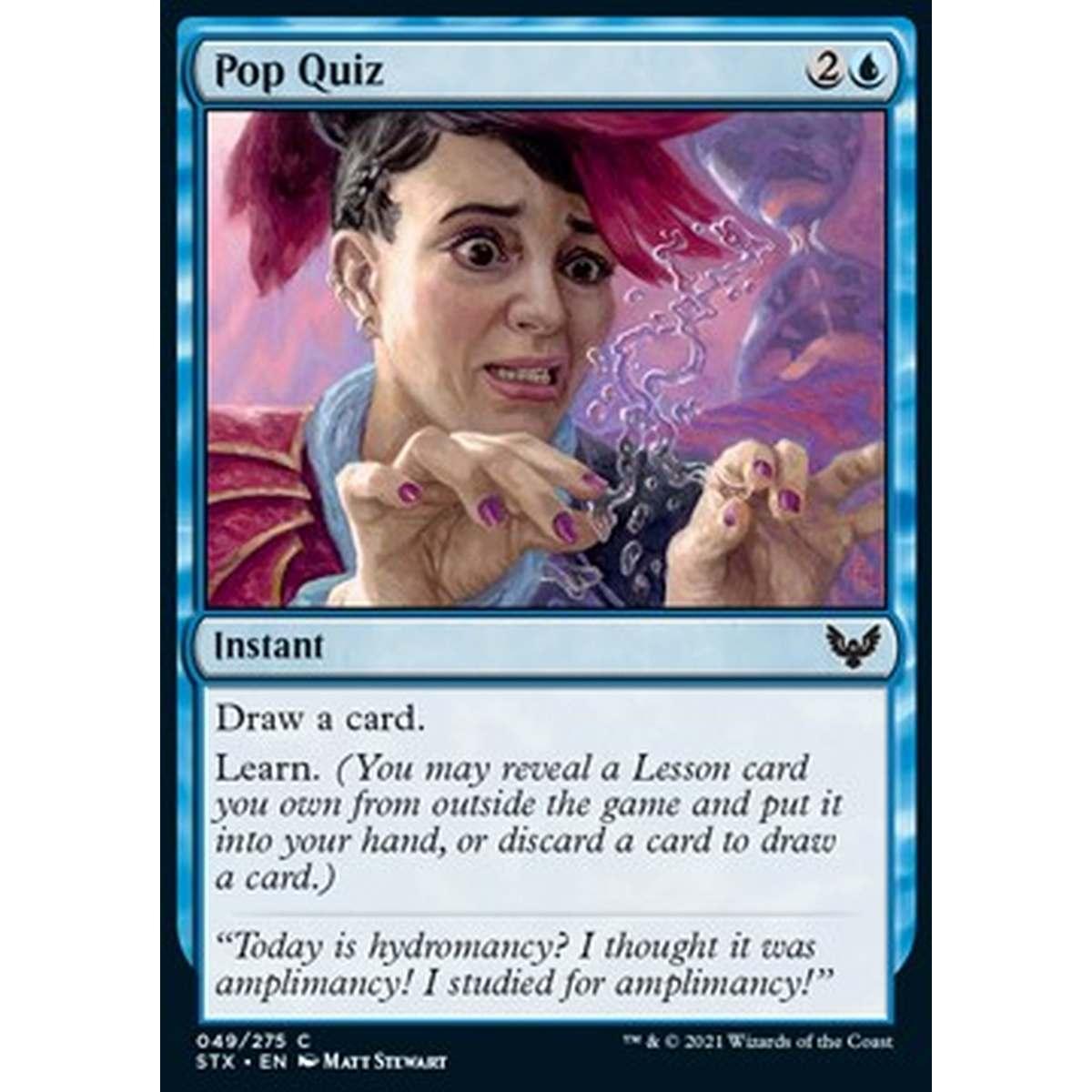 Pop Quiz - Esame a Sorpresa - [STX] [NM] [Foil]