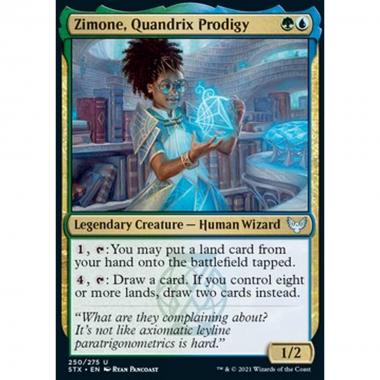 Zimone, Quandrix Prodigy - Zimone, Prodigio di Quandrix - [STX] [NM]