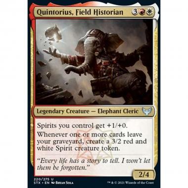 Quintorius, Field Historian - Quintorius, Storico da Campo - [STX] [NM]