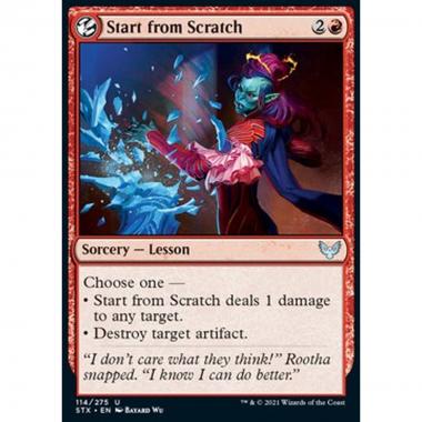 Start from Scratch - Ripartire da Zero - [STX] [NM]