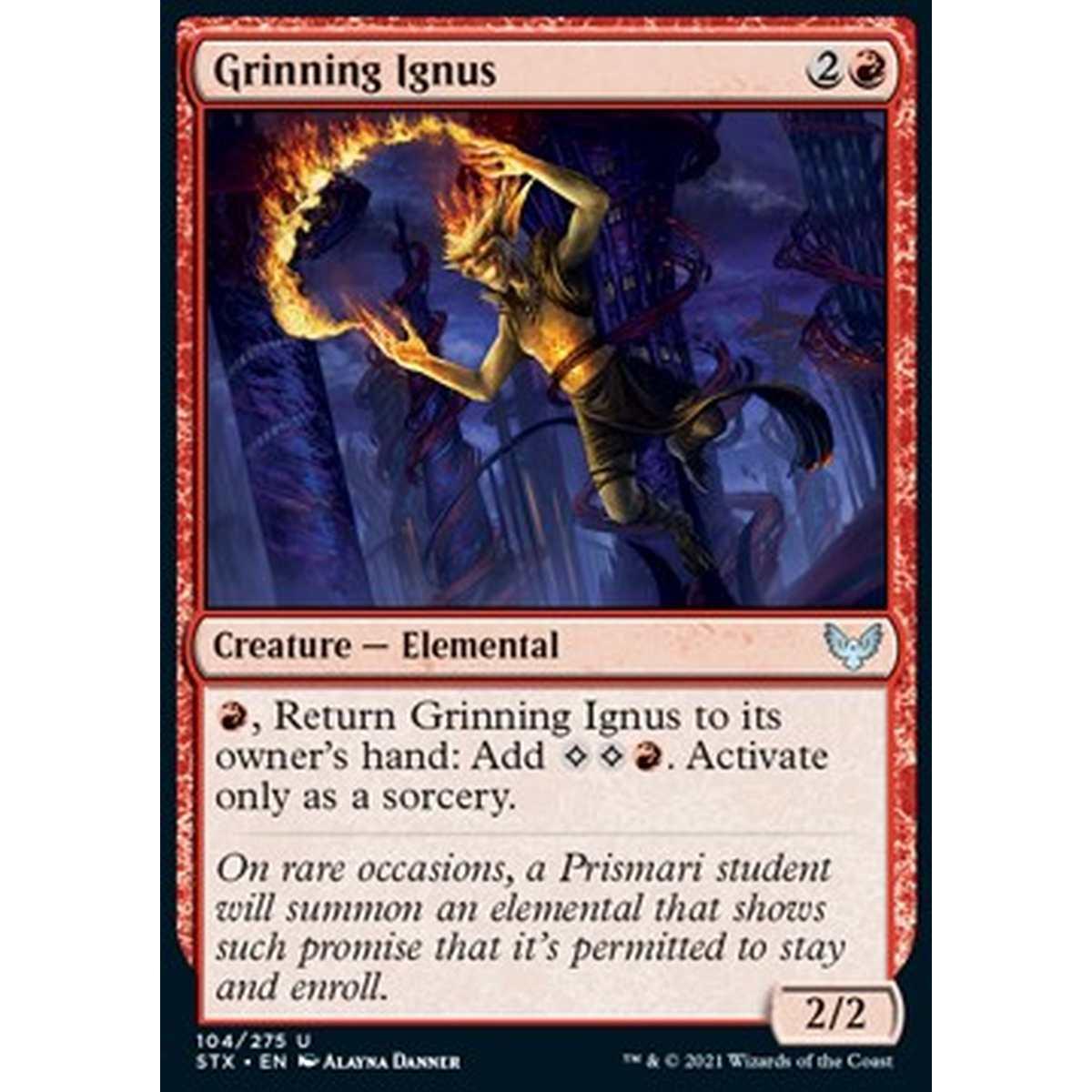 Grinning Ignus - Ignea Ghignante - [STX] [NM]