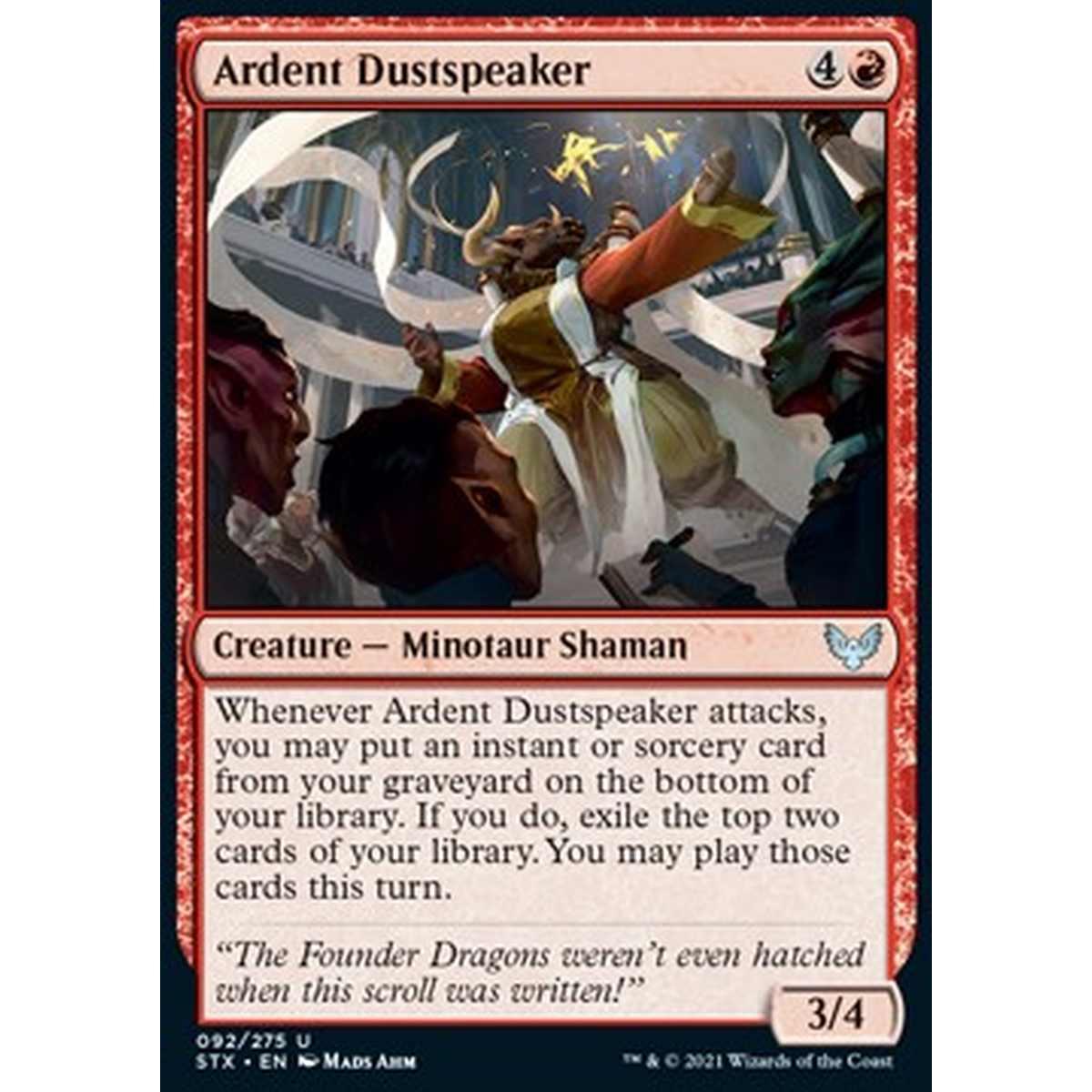 Ardent Dustspeaker - Mormorapolvere Entusiasta - [STX] [NM]